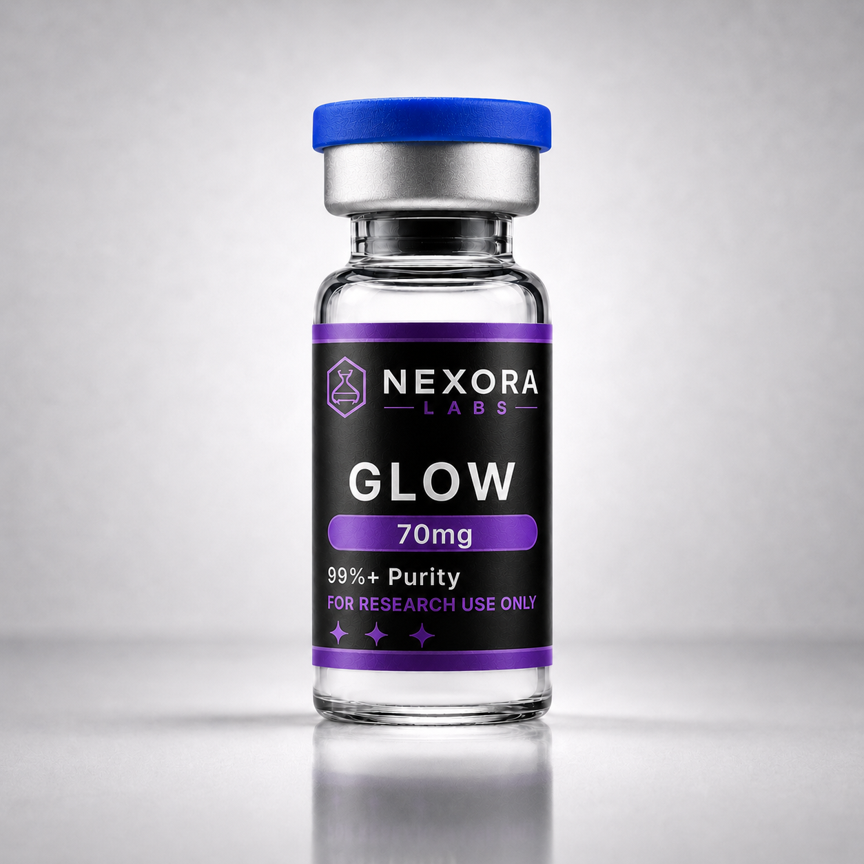 GLOW vial